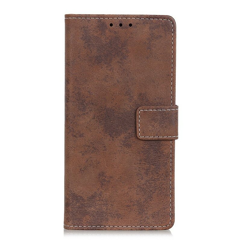 Folio Cover Samsung Galaxy A21s Ecopelle Vintage