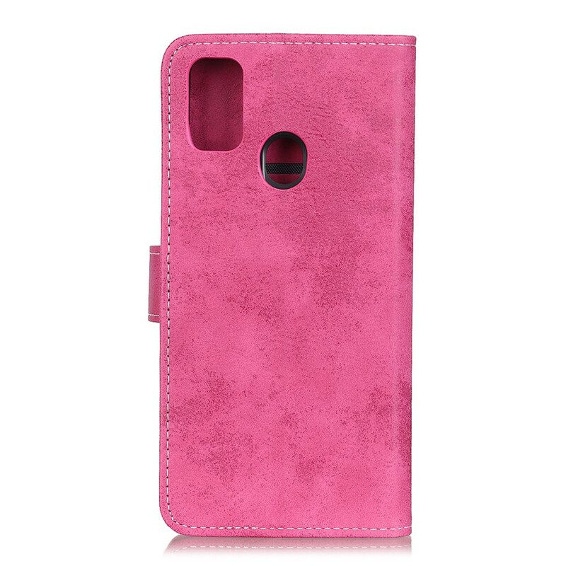 Folio Cover Samsung Galaxy A21s Ecopelle Vintage