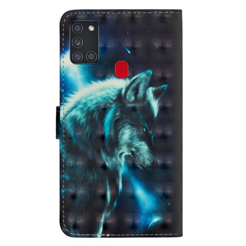 Folio Cover Samsung Galaxy A21s Lupo Maestoso