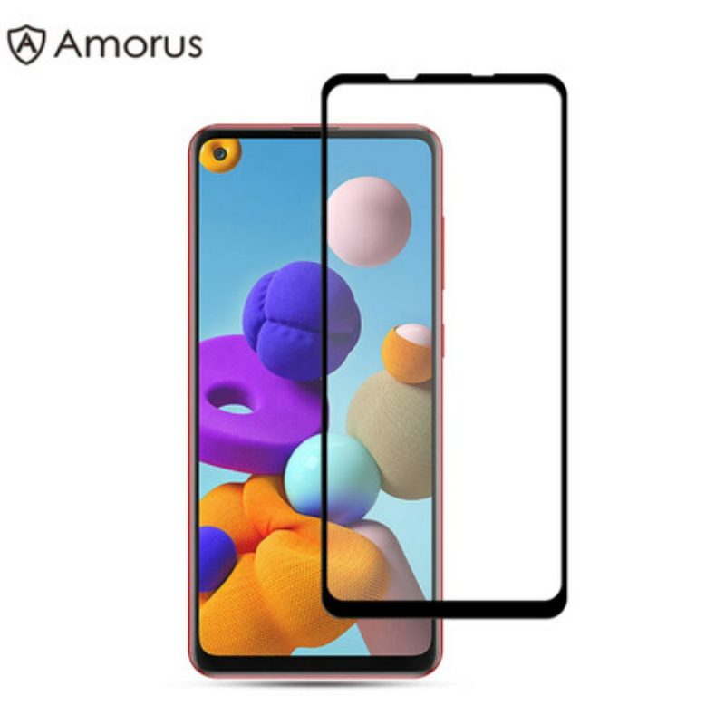 Proteggi Schermo In Vetro Temperato Per Samsung Galaxy A21S Amorus