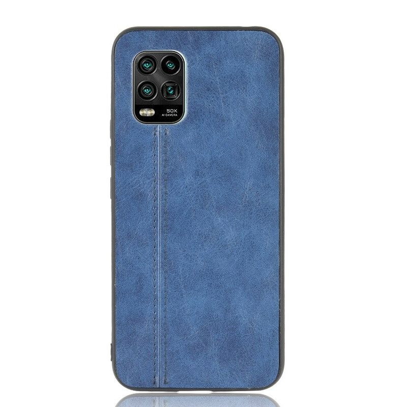 Cover Xiaomi Mi 10 Lite Effetto Pelle Couture