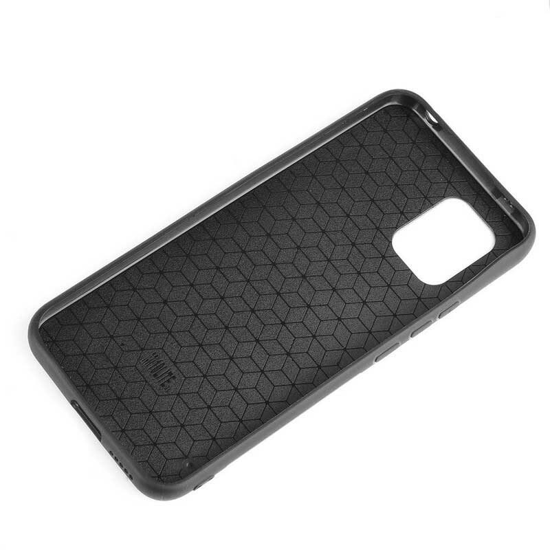 Cover Xiaomi Mi 10 Lite Effetto Pelle Couture