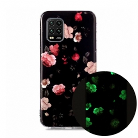 Cover Xiaomi Mi 10 Lite Floreali Fluorescenti