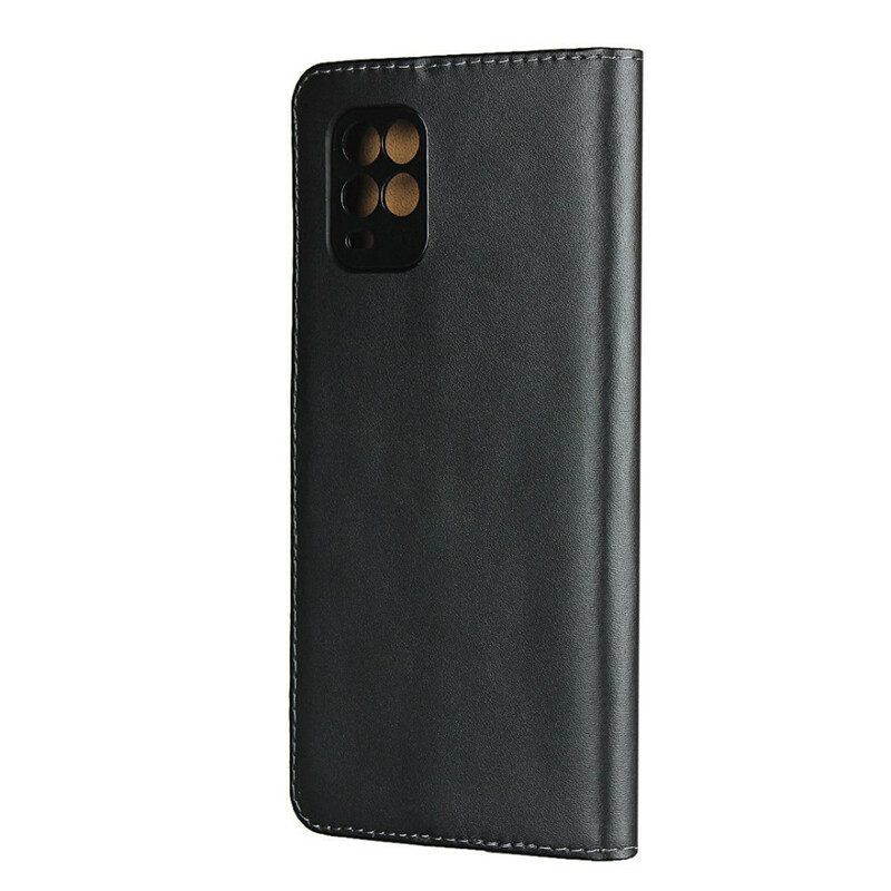 Custodia in pelle Xiaomi Mi 10 Lite Eleganza Vera Pelle