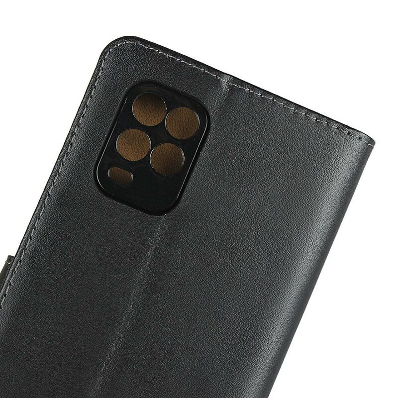 Custodia in pelle Xiaomi Mi 10 Lite Eleganza Vera Pelle