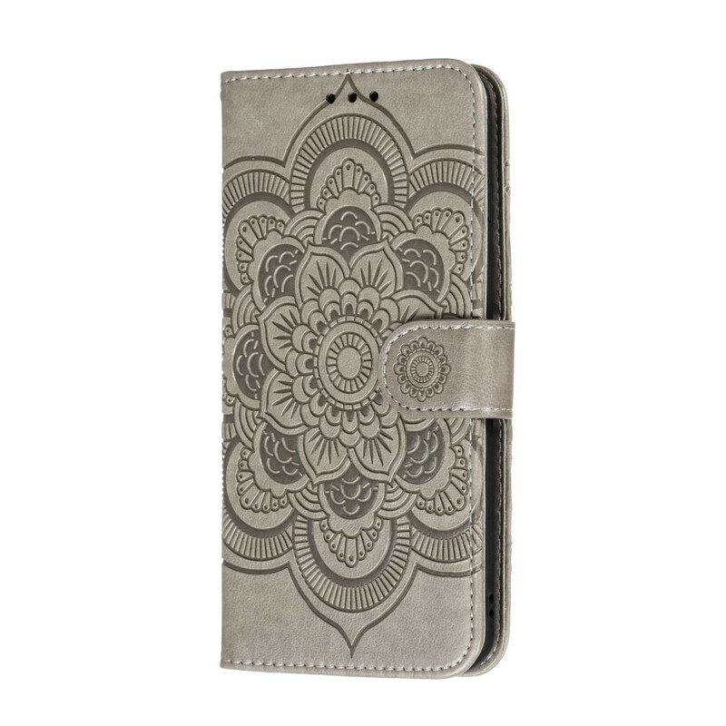 Custodia in pelle Xiaomi Mi 10 Lite Mandala Completo