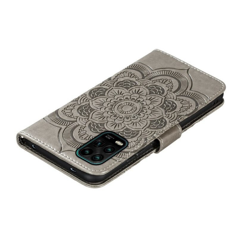 Custodia in pelle Xiaomi Mi 10 Lite Mandala Completo