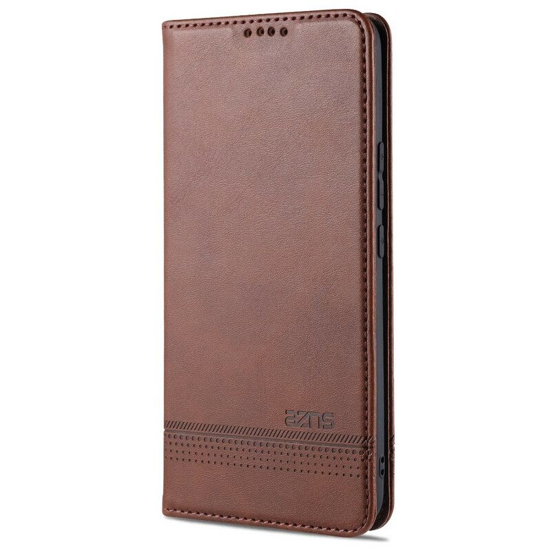 Folio Cover Xiaomi Mi 10 Lite Custodia in pelle Stile In Pelle Azns