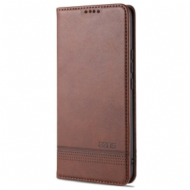 Folio Cover Xiaomi Mi 10 Lite Custodia in pelle Stile In Pelle Azns