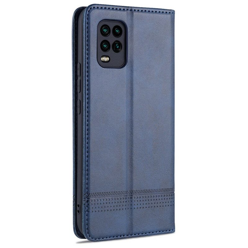 Folio Cover Xiaomi Mi 10 Lite Custodia in pelle Stile In Pelle Azns