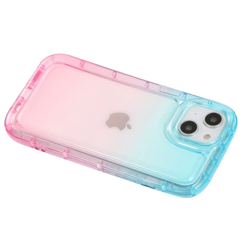 Cover iPhone 14 Plus Airbag Contorni Colorati