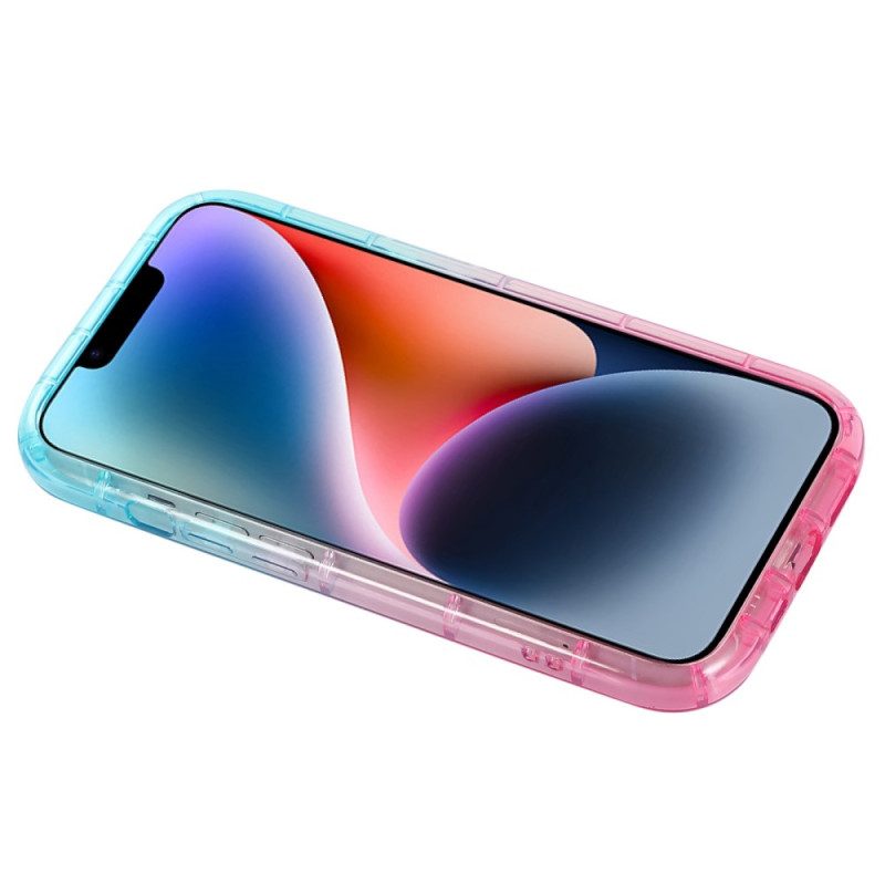 Cover iPhone 14 Plus Airbag Contorni Colorati