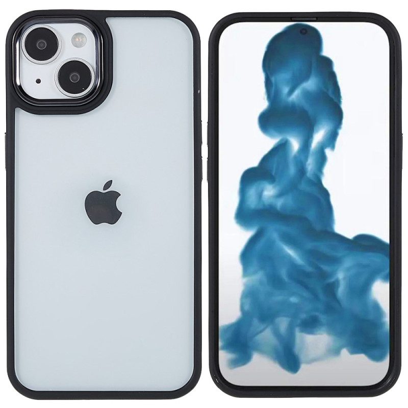 Cover iPhone 14 Plus Bordi In Silicone Acrilico