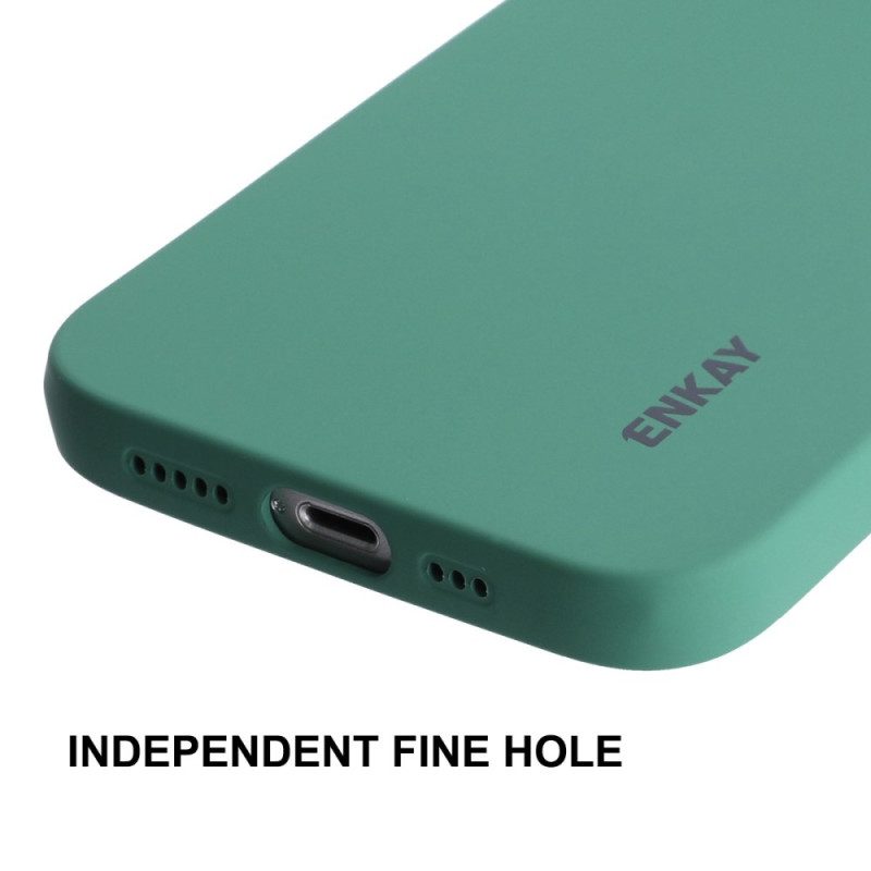 Cover iPhone 14 Plus Enkay Silicone Liquido