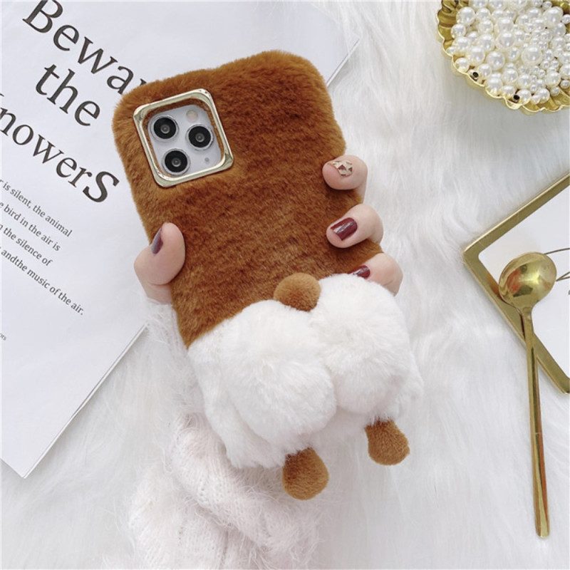 Cover iPhone 14 Plus Peluche Posteriore