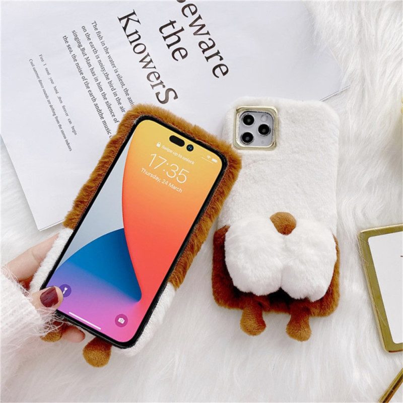 Cover iPhone 14 Plus Peluche Posteriore