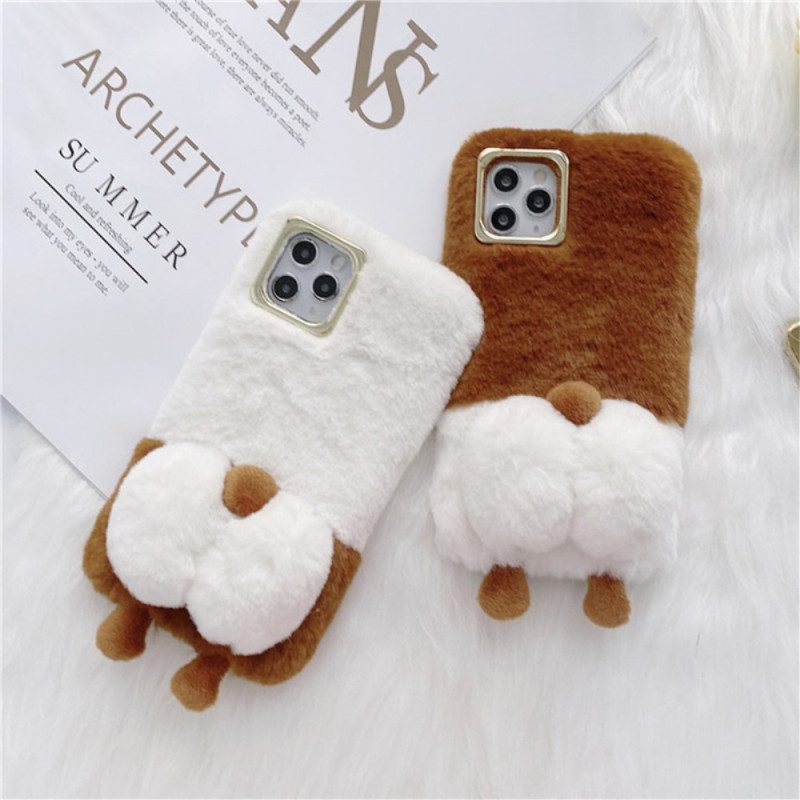 Cover iPhone 14 Plus Peluche Posteriore