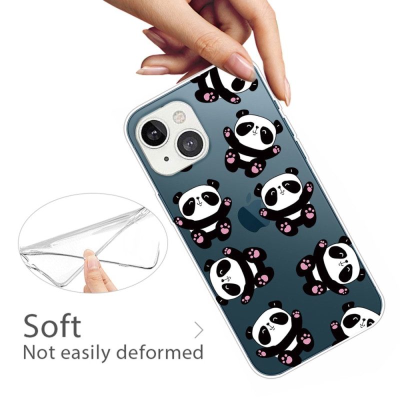 Cover iPhone 14 Plus Piccoli Panda