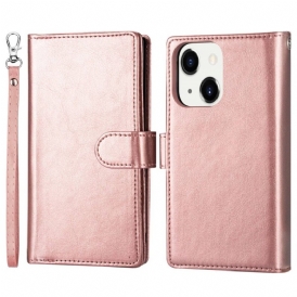 Cover iPhone 14 Plus Porta Carte 9 Staccabile