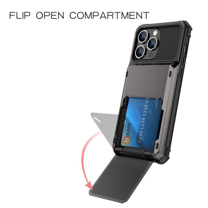 Cover iPhone 14 Plus Portacarte Stile Flip