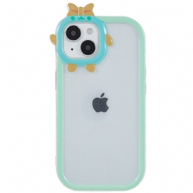 Cover iPhone 14 Plus Protezione Per Lenti Trasparente E Divertente