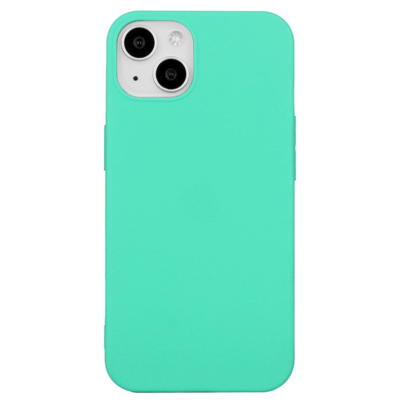 Cover iPhone 14 Plus Silicone Opaco Singolo