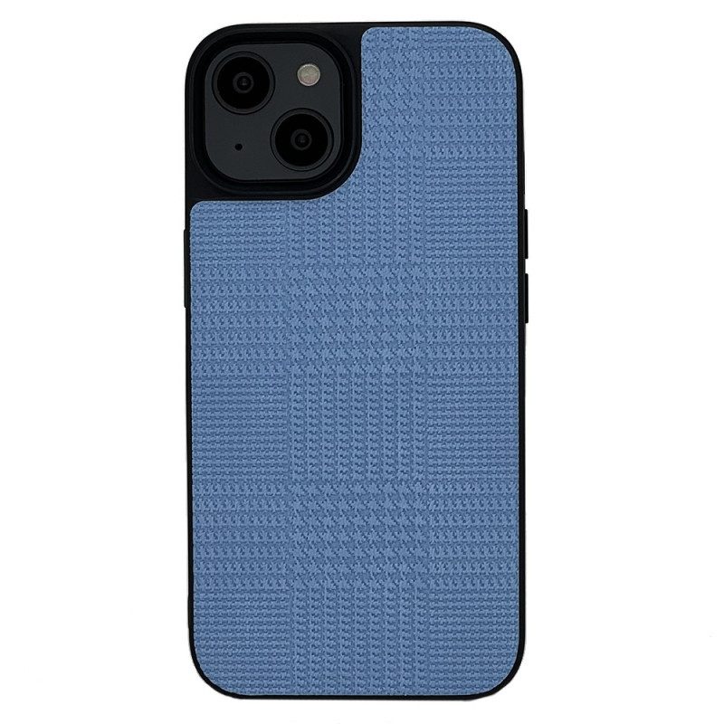 Cover iPhone 14 Plus Stile Tessuto Vili