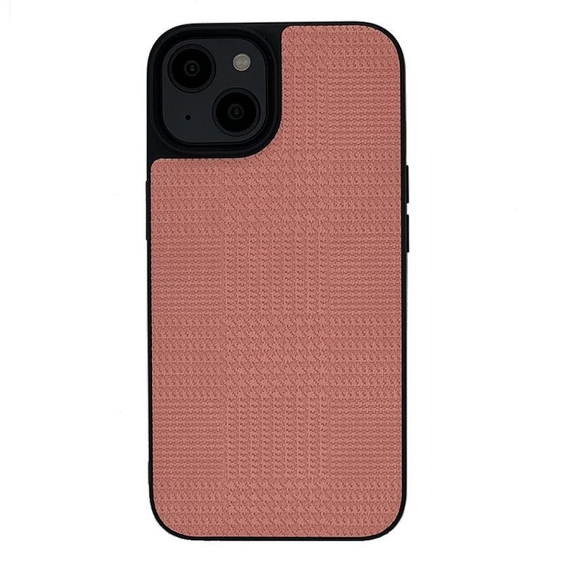 Cover iPhone 14 Plus Stile Tessuto Vili