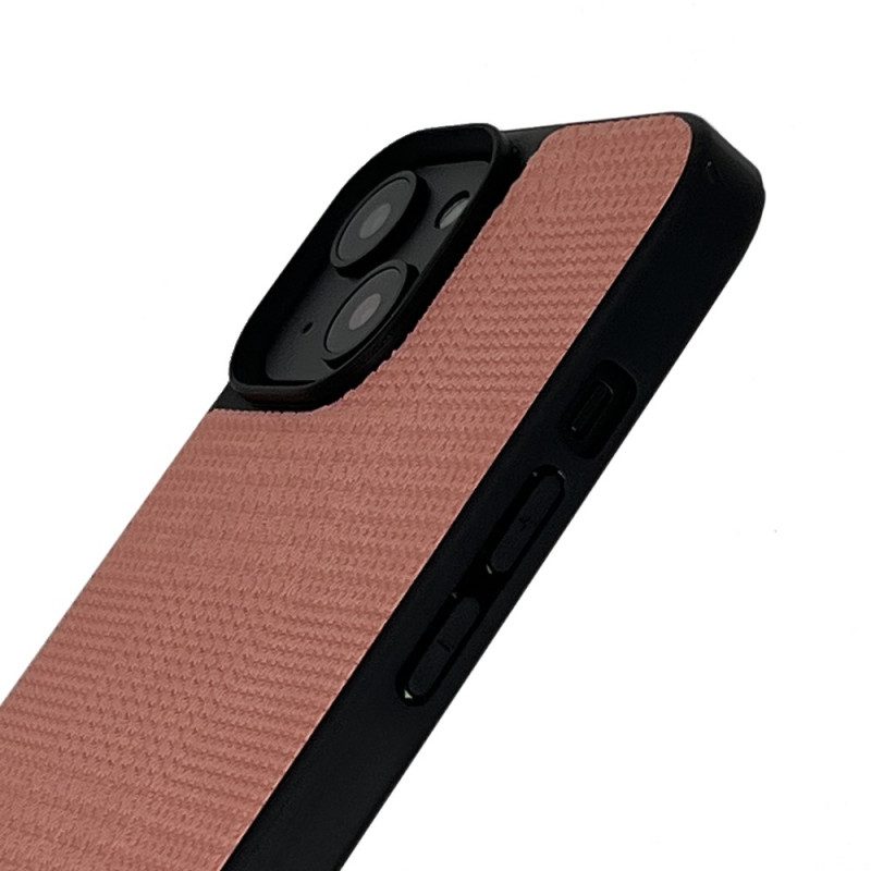 Cover iPhone 14 Plus Stile Tessuto Vili