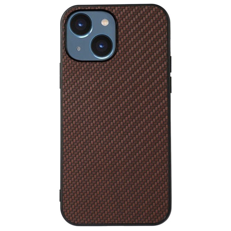 Cover iPhone 14 Plus Struttura In Fibra Di Carbonio