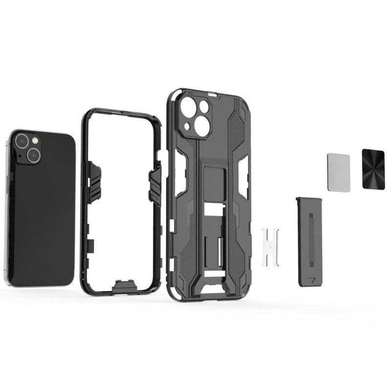 Cover iPhone 14 Plus Supporto Rimovibile Verticale E Orizzontale