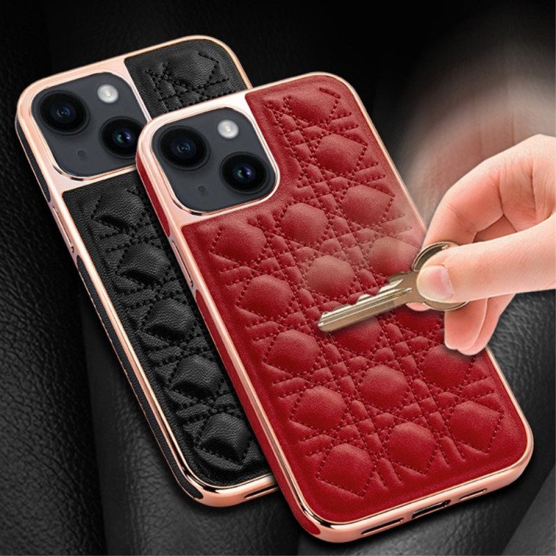 Cover iPhone 14 Plus Vietao Couture Effetto Pelle