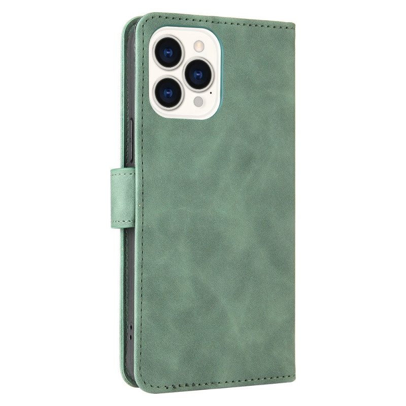 Custodia in pelle iPhone 14 Plus Tocco Di Pelle