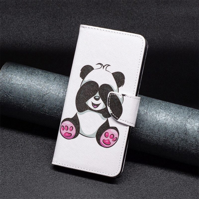 Folio Cover iPhone 14 Plus Divertimento Panda