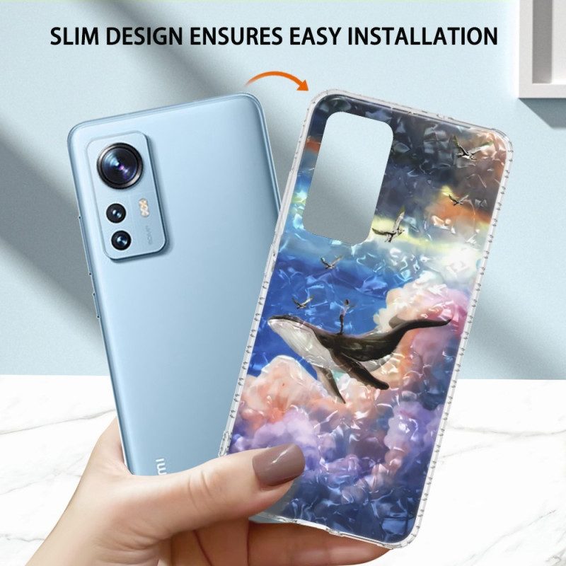 Cover Xiaomi 12 / 12X Balena Stilizzata