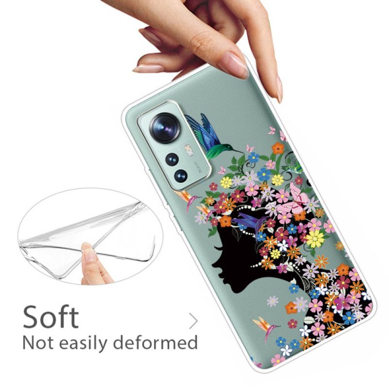 Cover Xiaomi 12 / 12X Bella Testa Di Fiore