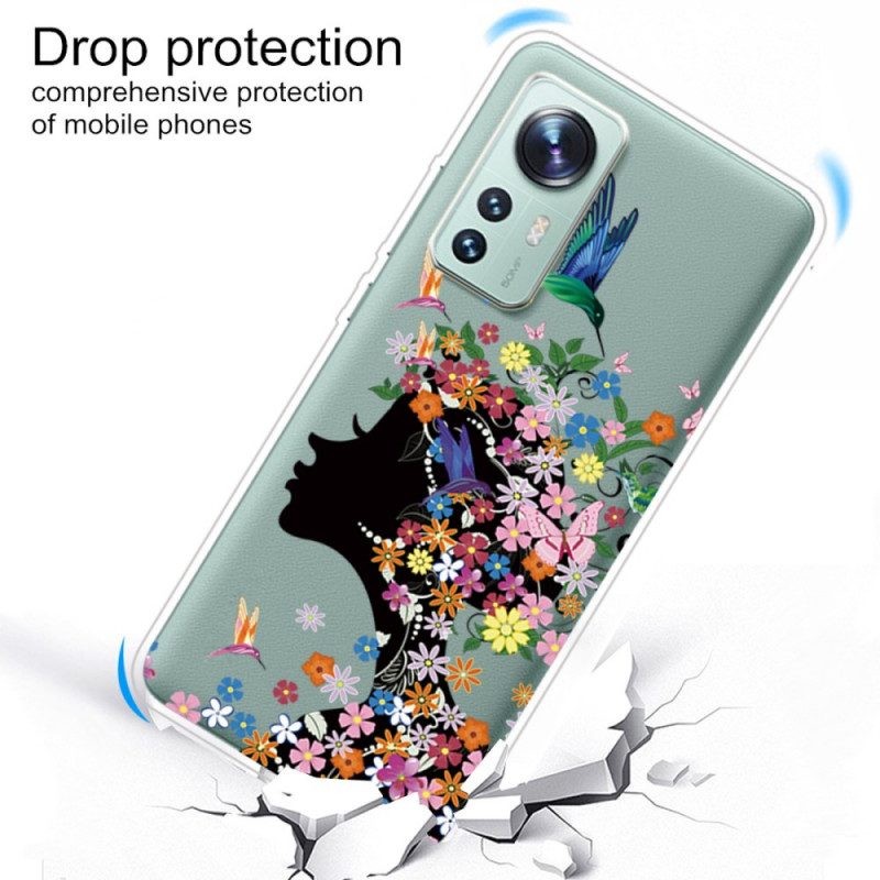 Cover Xiaomi 12 / 12X Bella Testa Di Fiore