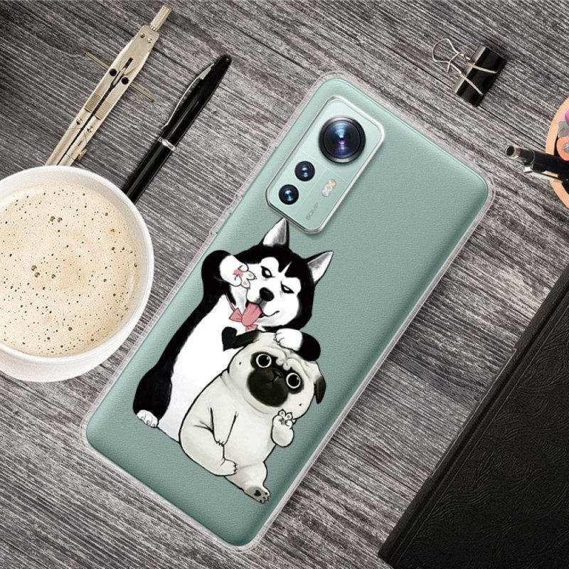 Cover Xiaomi 12 / 12X Cani Divertenti