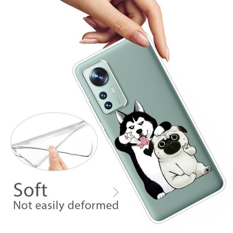 Cover Xiaomi 12 / 12X Cani Divertenti