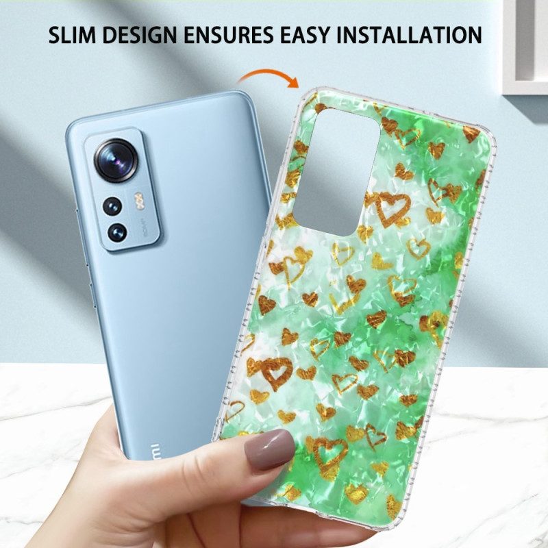 Cover Xiaomi 12 / 12X Cuori Alla Moda