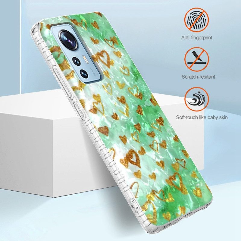 Cover Xiaomi 12 / 12X Cuori Alla Moda