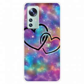 Cover Xiaomi 12 / 12X Cuori Incatenati