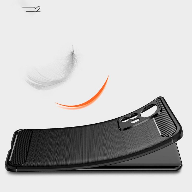 Cover Xiaomi 12 / 12X Fibra Di Carbonio Spazzolata