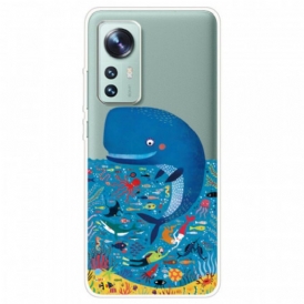 Cover Xiaomi 12 / 12X Grafica Balena