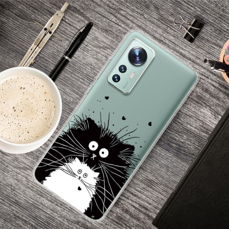 Cover Xiaomi 12 / 12X Guarda I Gatti