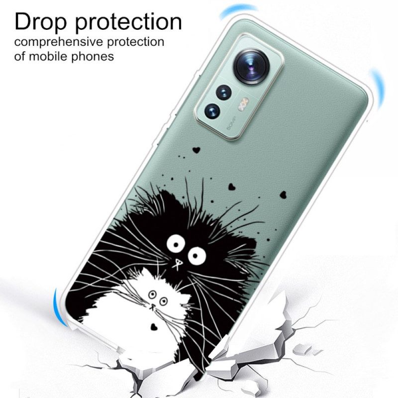 Cover Xiaomi 12 / 12X Guarda I Gatti