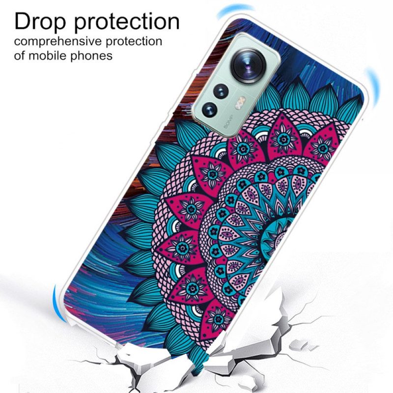 Cover Xiaomi 12 / 12X Mandala In Silicone