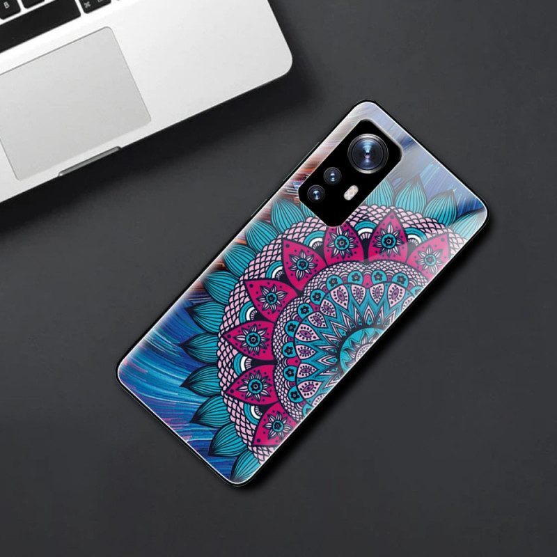 Cover Xiaomi 12 / 12X Mandala In Vetro Temperato