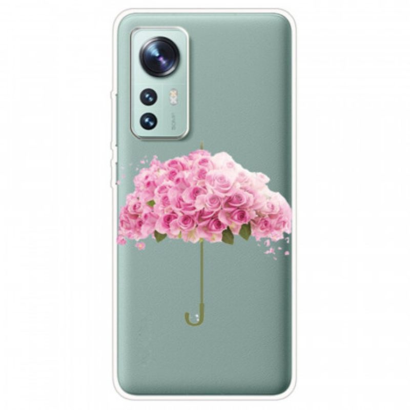 Cover Xiaomi 12 / 12X Ombrello Floreale