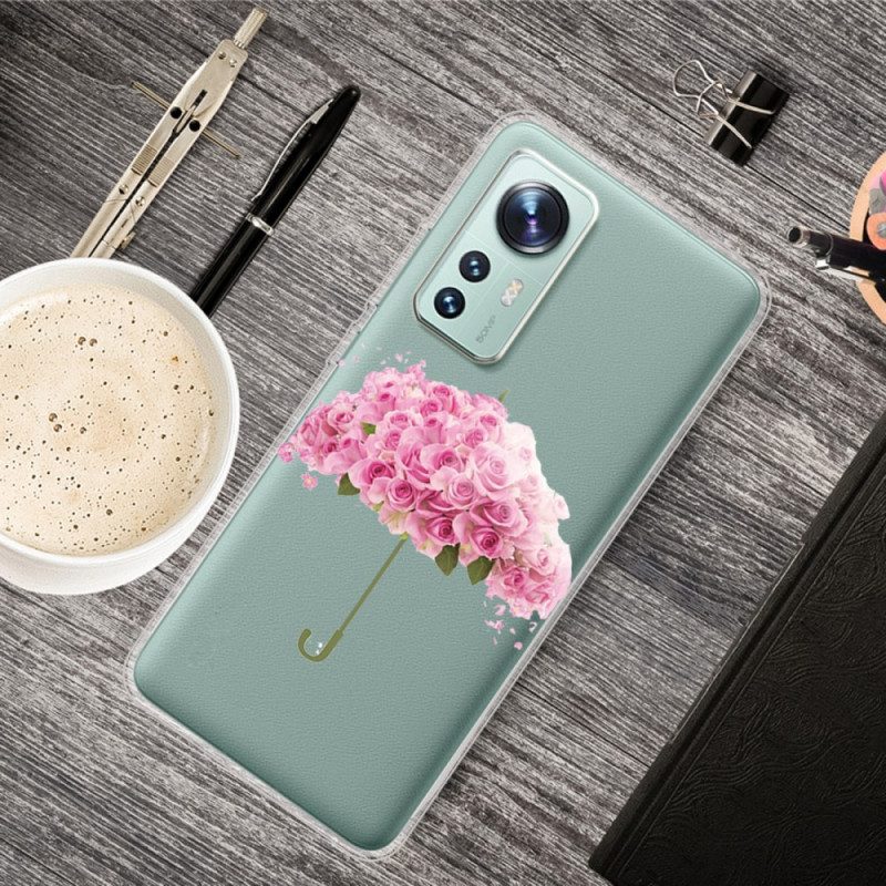 Cover Xiaomi 12 / 12X Ombrello Floreale